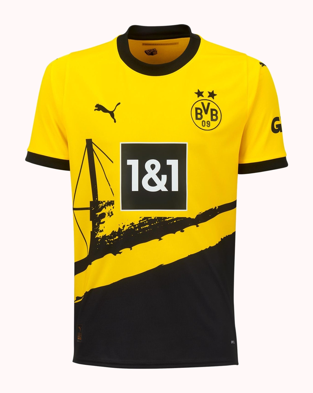 Koszulka BVB Borussia Dortmund 2023/2024 Domowa Home Retro