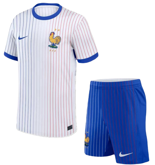 Koszulka reprezentacja Francja wyjazdowa away Kids EURO 2024