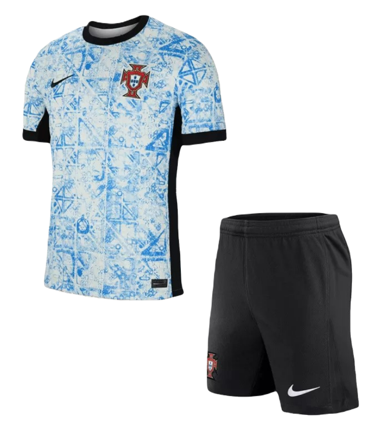 Koszulka Portugalia Wyjazdowa Away Dziecięca Kids