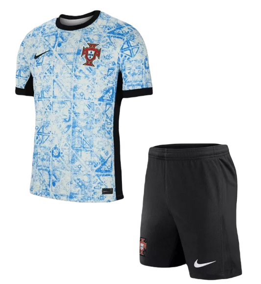 Koszulka Portugalia Wyjazdowa Away Dziecięca Kids