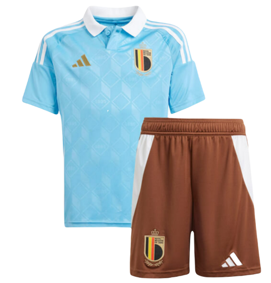 Koszulka reprezentacja Belgia wyjazdowa away Kids EURO 2024