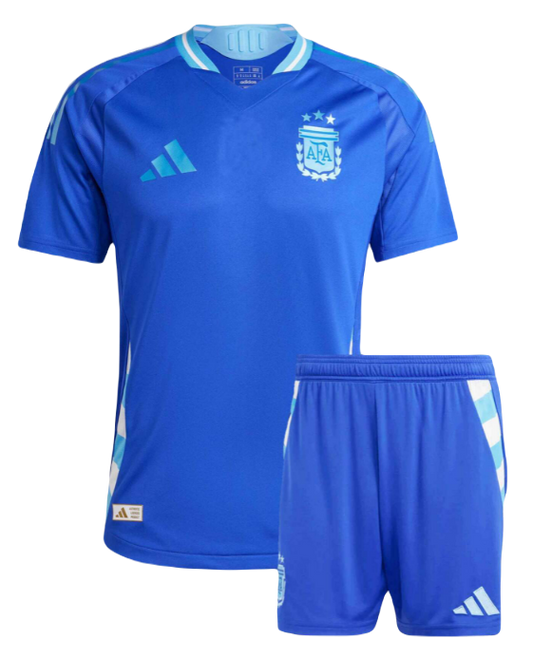 Koszulka reprezentacja Argentyna wyjazdowa away Kids Copa America 2024