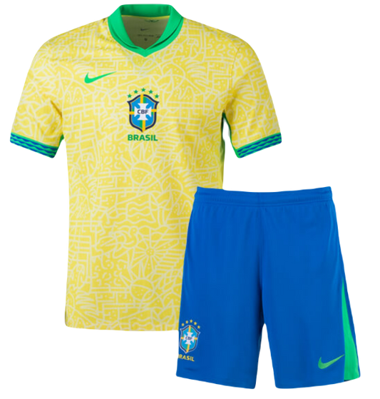 Koszulka reprezentacja Brazylia domowa home Kids Copa America 2024