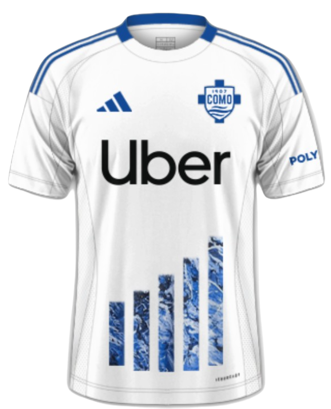 Koszulka Como 1907 2024/2025 Wyjazdowa Away