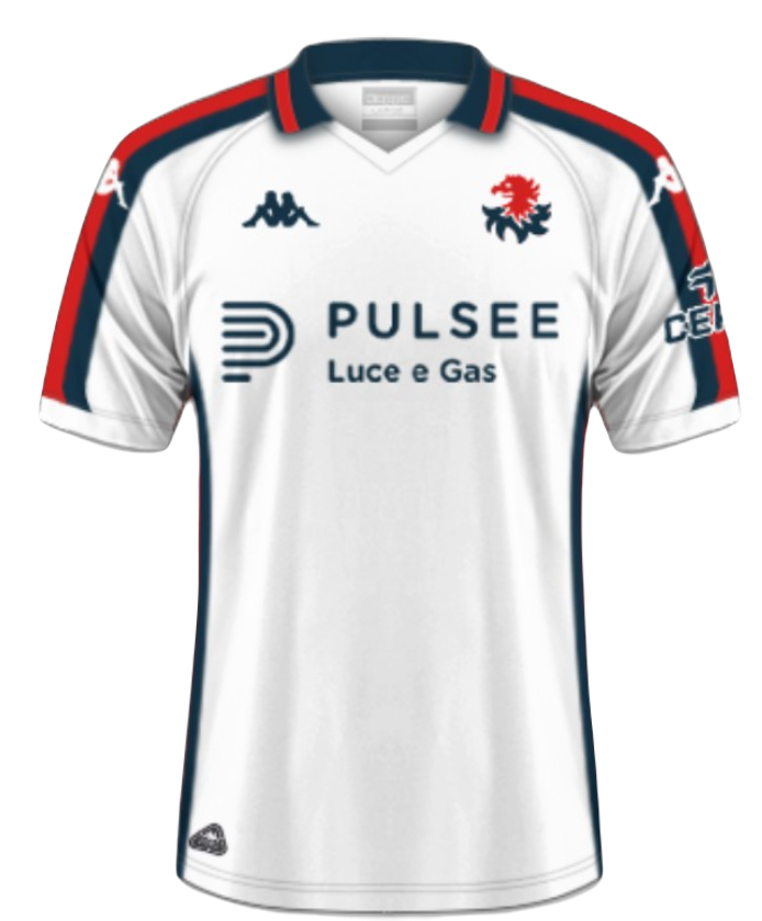 Koszulka Genoa 2024/2025 Wyjazdowa Away