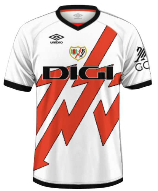 Koszulka Rayo Vallecano 2024/2025 Domowa Home