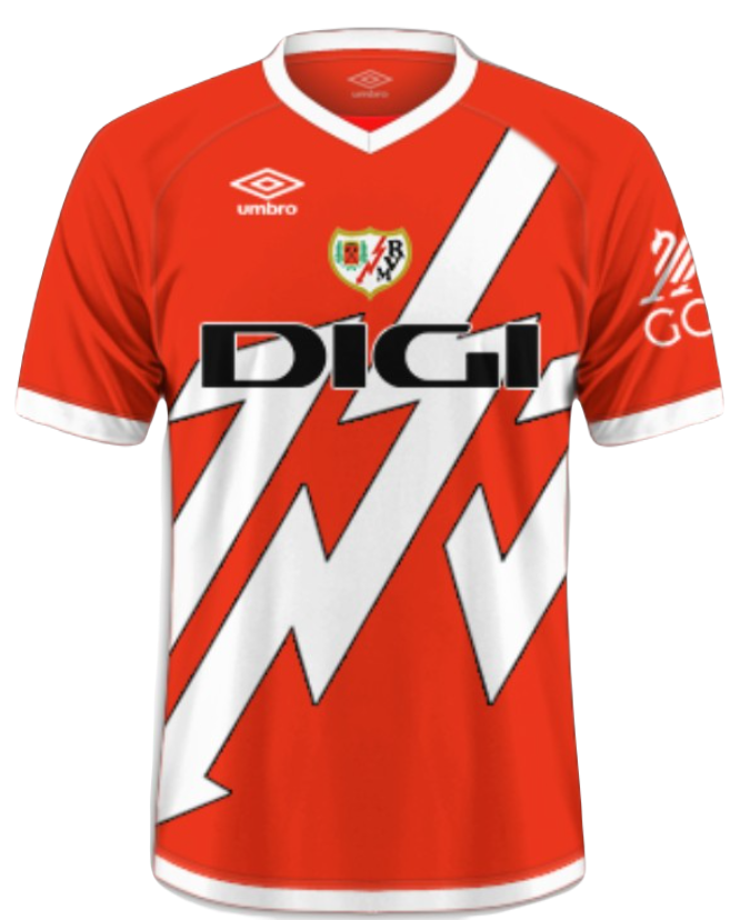 Koszulka Rayo Vallecano 2024/2025 Wyjazdowa Away