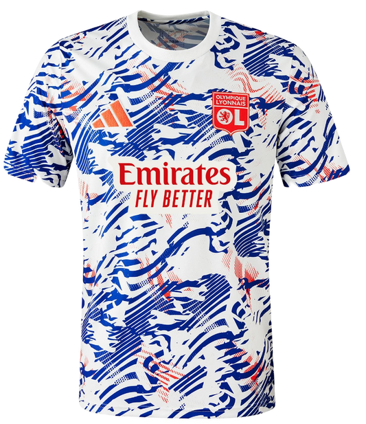 Koszulka Olympique Lyon 2024/2025 Przedmeczowa Pre Match