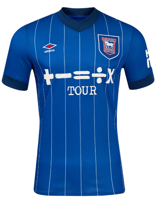 Koszulka Ipswich Town 2024/2025 Domowa Home