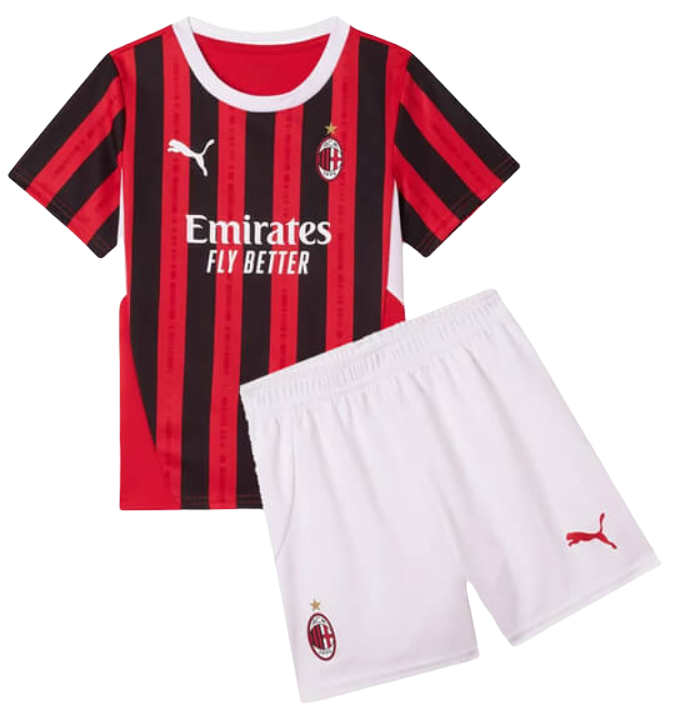 Koszulka Ac Milan 2024/2025 Domowa Home Kids