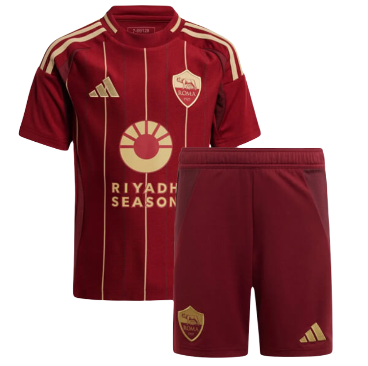 Koszulka AS Roma 2024/2025 Domowa Home Kids