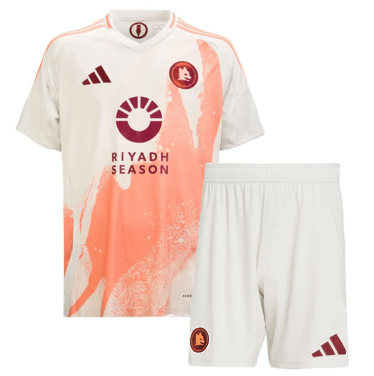 Koszulka AS Roma 2024/2025 Wyjazdowa Away Kids