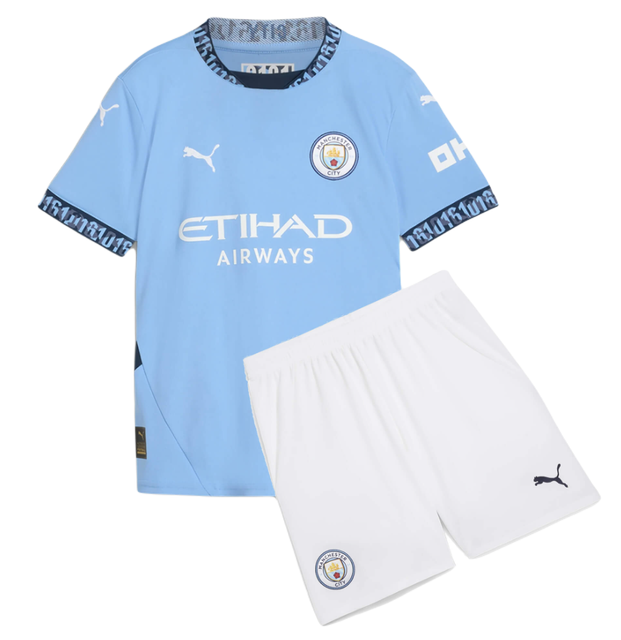 Koszulka Manchester City 2024/2025 Domowa Home Kids