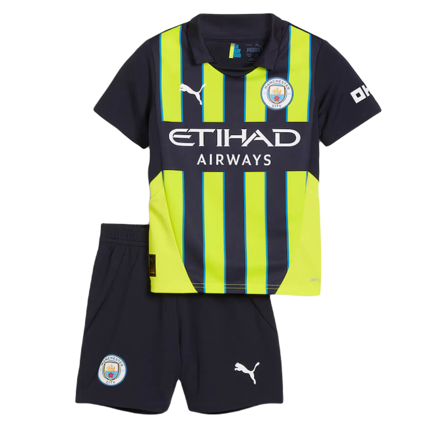 Koszulka Manchester City 2024/2025 Wyjazdowa Away Kids