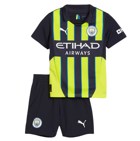 Koszulka Manchester City 2024/2025 Wyjazdowa Away Kids