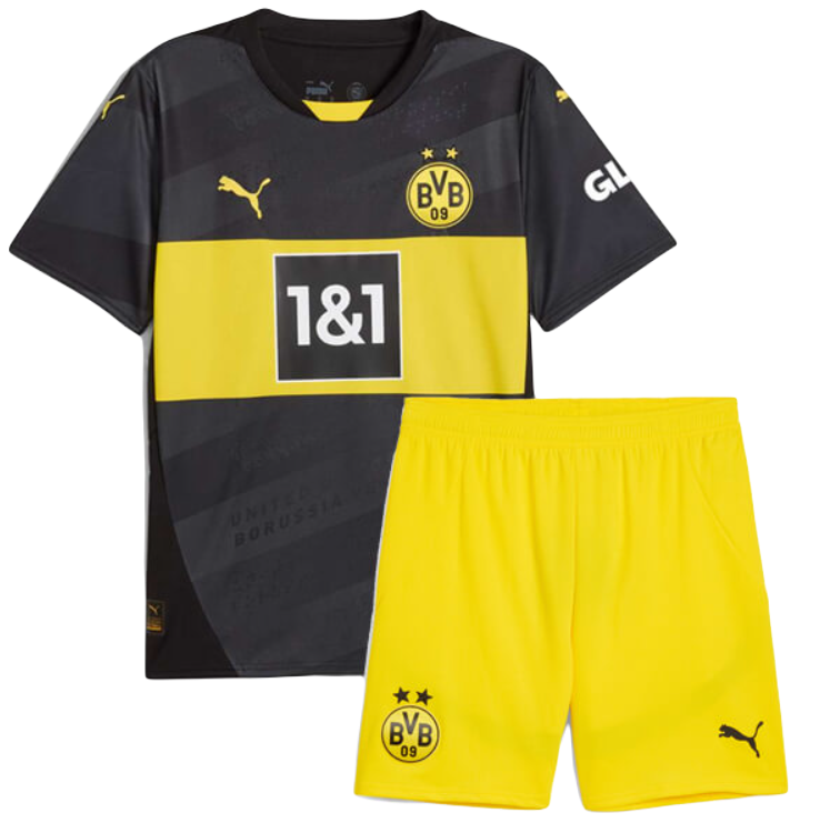 Koszulka BVB Borrusia Dortmund 2024/2025 Wyjazdowa Away Kids